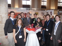 Students at CEDA Dredging Days 2008 in Antwerp.